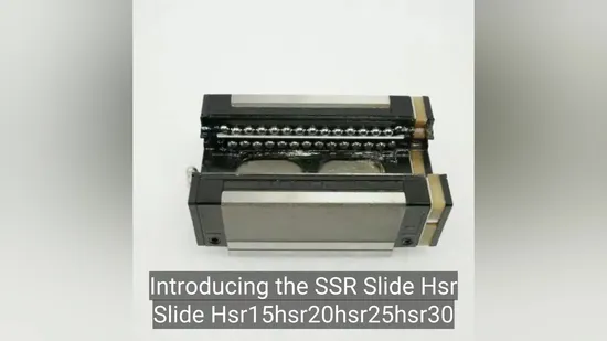 Durable Hsr Slide System for Enhanced Performance and Reliability
